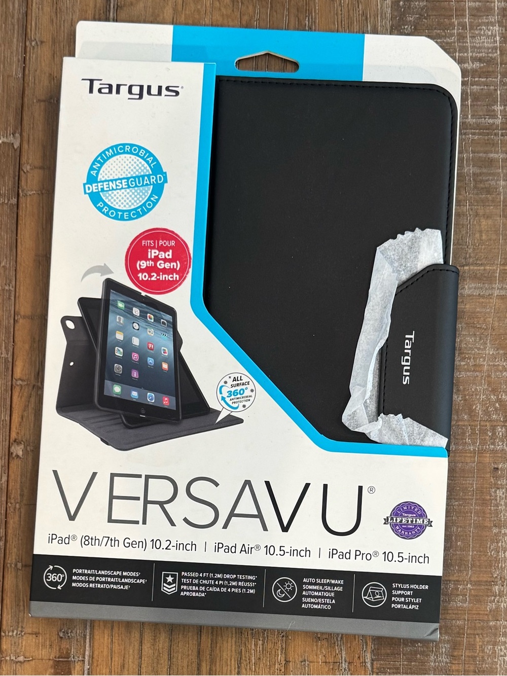 Targus Black VersaVu Tablet Folio Case